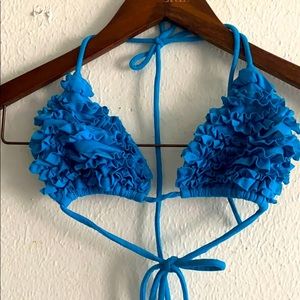 Bikini top and bottom.